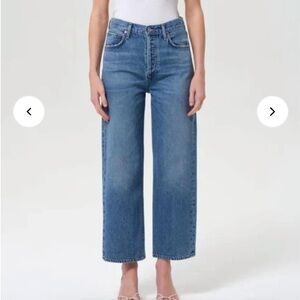 Agolde Blue Flare & Wide Leg Jeans